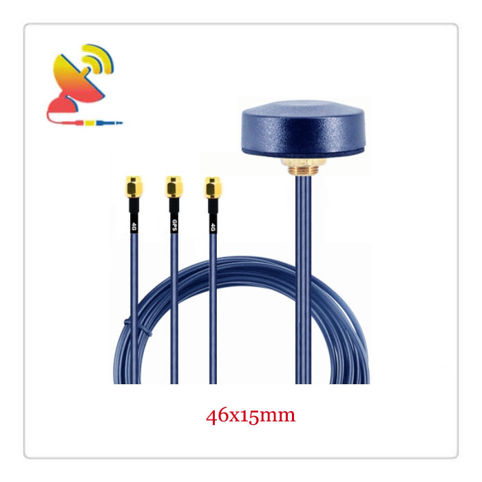 C&T RF Antennas Inc.- 46x15mm Low-Profile 2x2 MIMO LTE 4G GPS Through-Hole Antennas Manufacturer
