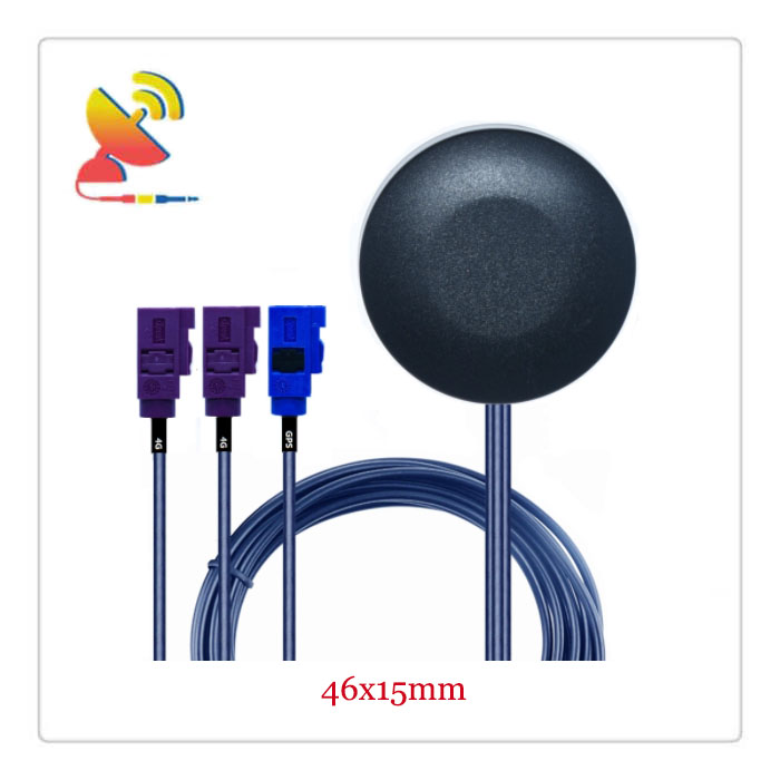 C&T RF Antennas Inc.- 46x15mm Low-Profile 3x3 MIMO 4G 4G GPS Puck Antennas Manufacturer