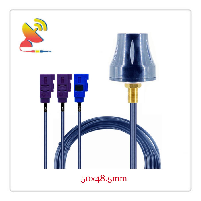 C&T RF Antennas Inc.- 50x48.5mm Low-Profile 2x2 MIMO LTE 4G GPS 3-in-1 Combo Antennas Manufacturer