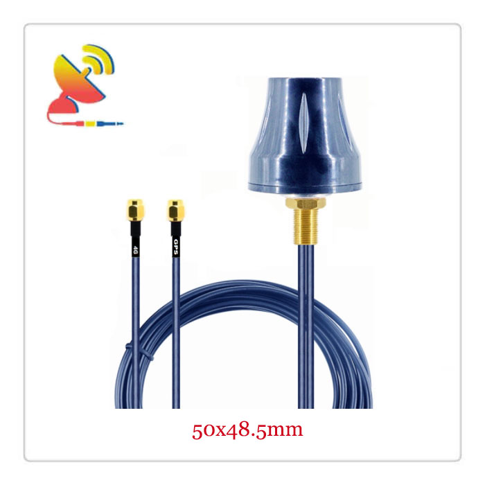 C&T RF Antennas Inc.-50x48.5mm Low Profile 4G GPS 2x2 MIMO Omni-Directional Screw Mount Antennas Manufacturer