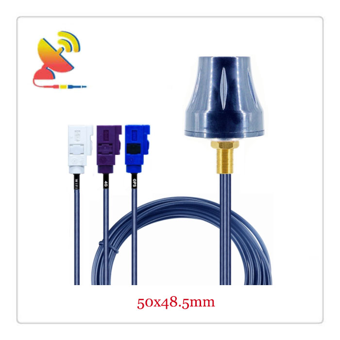 C&T RF Antennas Inc.- 50x48.5mm Low-profile Outdoor 4G+GPS+WiFi MIMO 3x3 Antennas Manufacturer