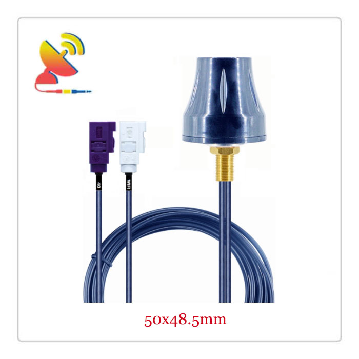 C&T RF Antennas Inc. - 50x48.5mm Omni MIMO 2x2 4G WiFi Screw Mount Antennas Manufacturer