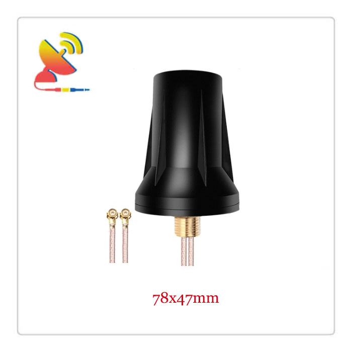 C&T RF Antennas Inc.- 78x47mm MIMO External Antenna 2x2 WiFi Antenna
