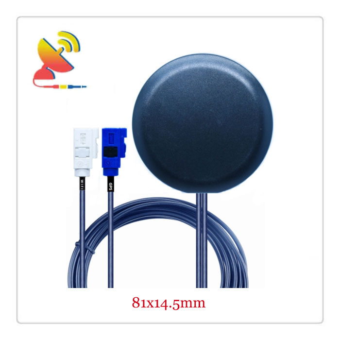 C&T RF Antennas Inc.-81x14.5mm Low-Profile MIMO Wi-Fi + GPS Combination Puck Antennas Manufacturer