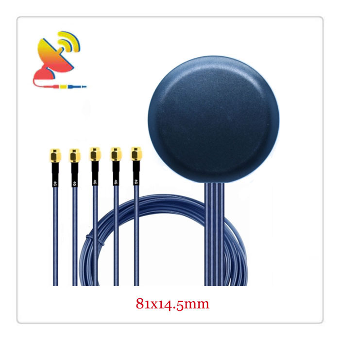 C&T RF Antennas Inc.- 81x14.5mm Low-profile 2G 3G GSM 4G LTE 5x5 MIMO Puck Antennas Manufacturer