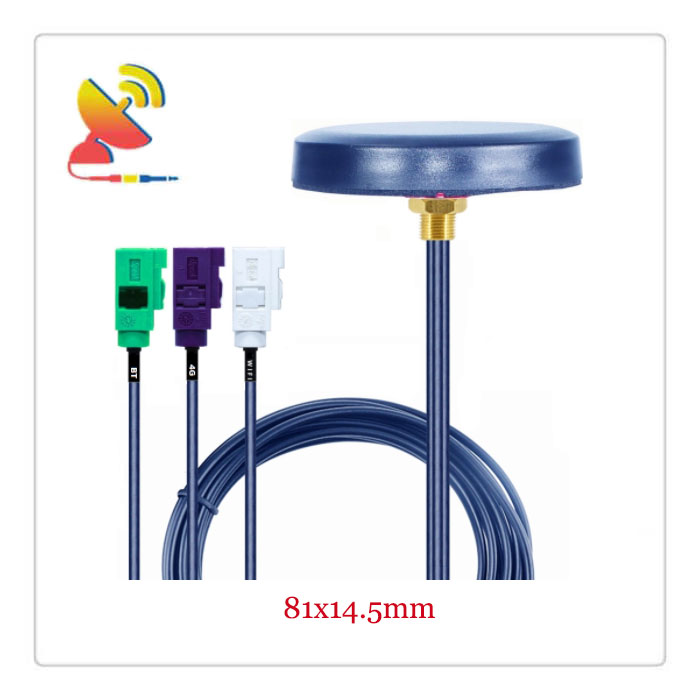 C&T RF Antennas Inc.- 81x14.5mm Low-profile 3x3 MIMO 4G BT GPS Through-hole Mount Antennas Manufacturer