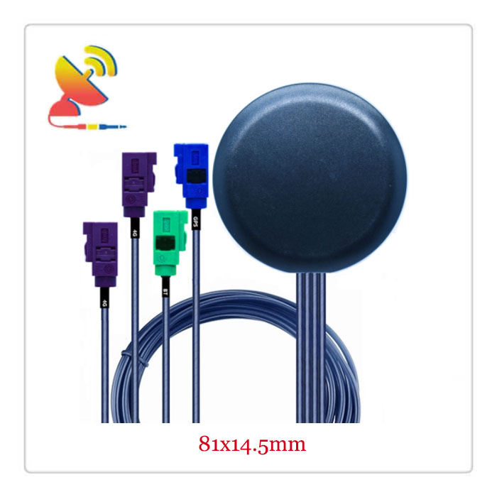 C&T RF Antennas Inc.- 81x14.5mm Low-profile Cellular 4G+4G+BT+GPS Combination Antennas Manufacturer