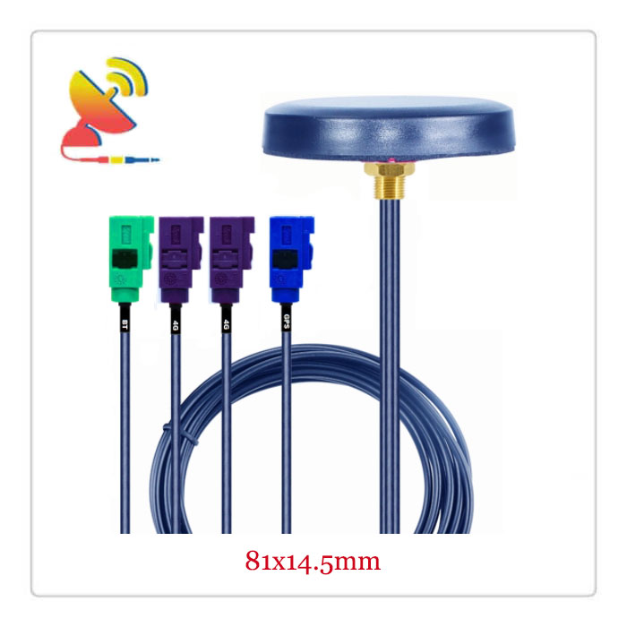 C&T RF Antennas Inc.- 81x14.5mm Low-profile Cellular LTE 4G+4G+BT+GPS 4x4 MIMO Antennas Manufacturer