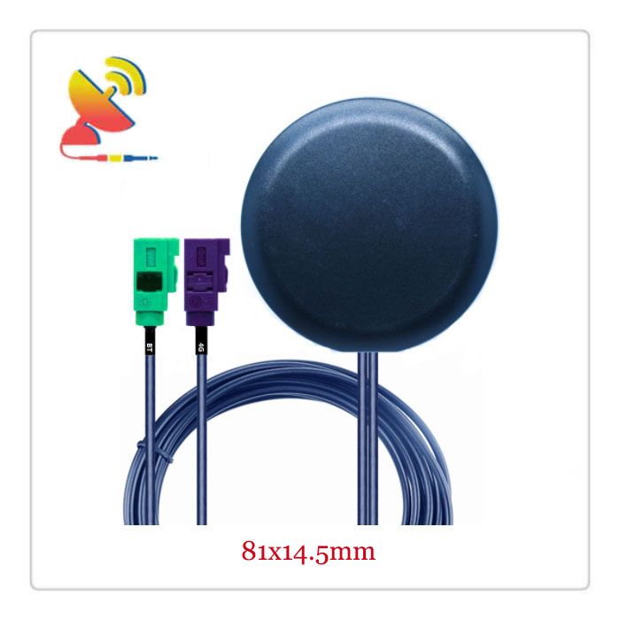 C&T RF Antennas Inc. - 81x14.5mm Low-profile External 2x2 MIMO 4G+BT Puck Antennas
