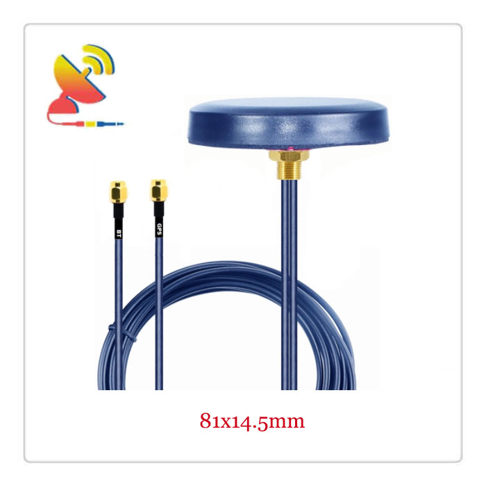 C&T RF Antennas Inc.-81x14.5mm Low-profile Outdoor MIMO 2x2 BT GPS Antennas Manufacturer