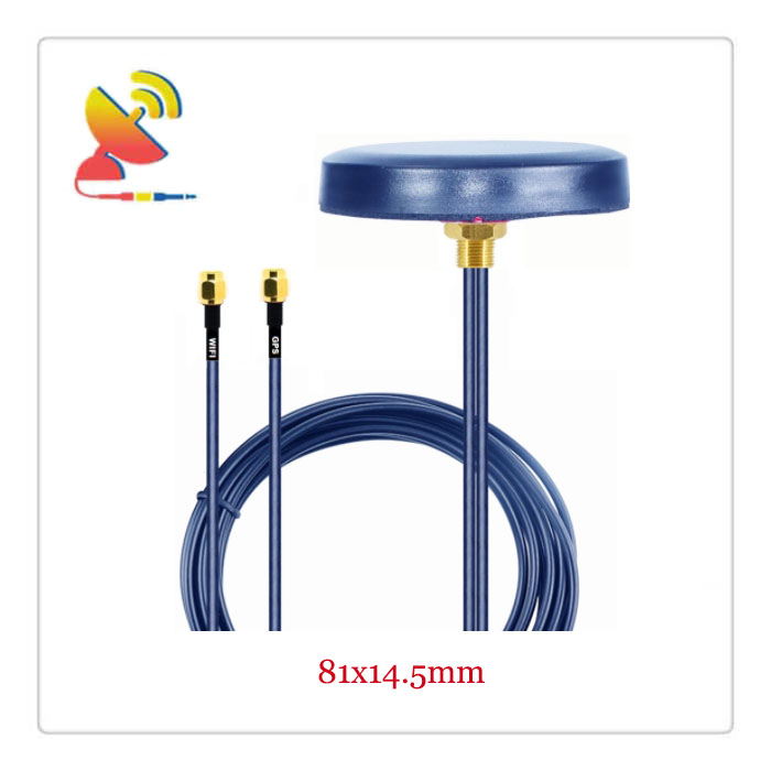 C&T RF Antennas Inc.- 81x14.5mm Low-profile WiFi+GNSS Combination MIMO Antennas Manufacturer