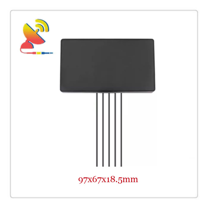 C&T RF Antennas Inc.- 97x67x18.5mm Low-profile 5-in-1 5G/4G MIMO Patch Antennas Manufacturer
