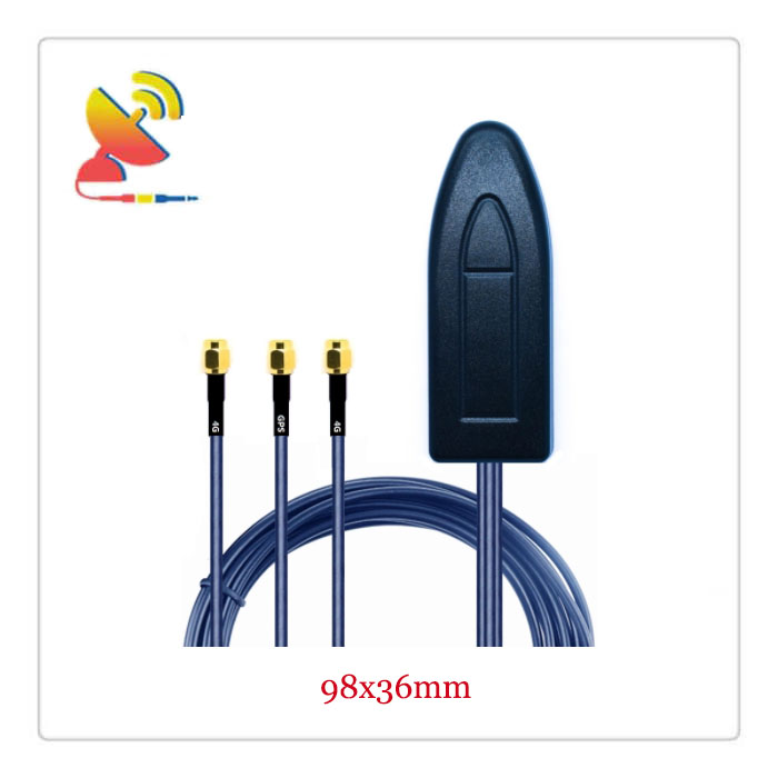 C&T RF Antennas Inc.- 98x36mm Low-Profile 2x2 MIMO LTE GPS 3-in-1 Combination Antennas Manufacturer