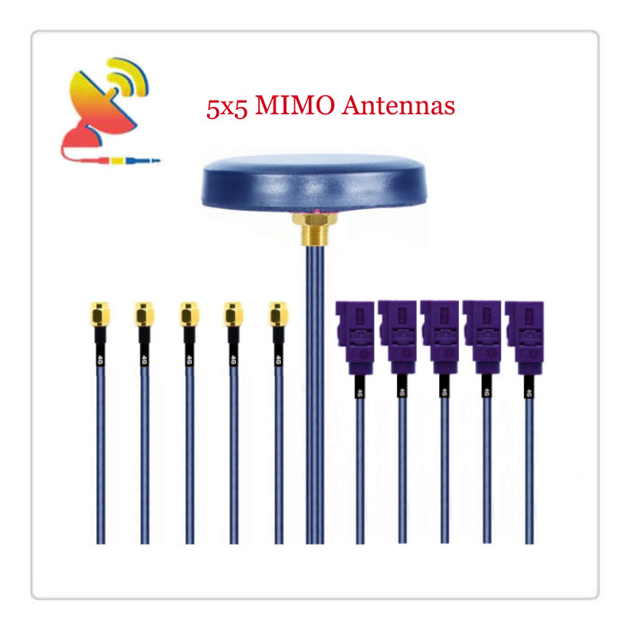 C&T RF Antennas Inc.- Customized 5x5 MIMO Antennas