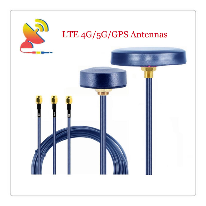 C&T RF Antennas Inc.- Types of Low-profile 3x3 MIMO LTE 4G/5G/GPS Antennas