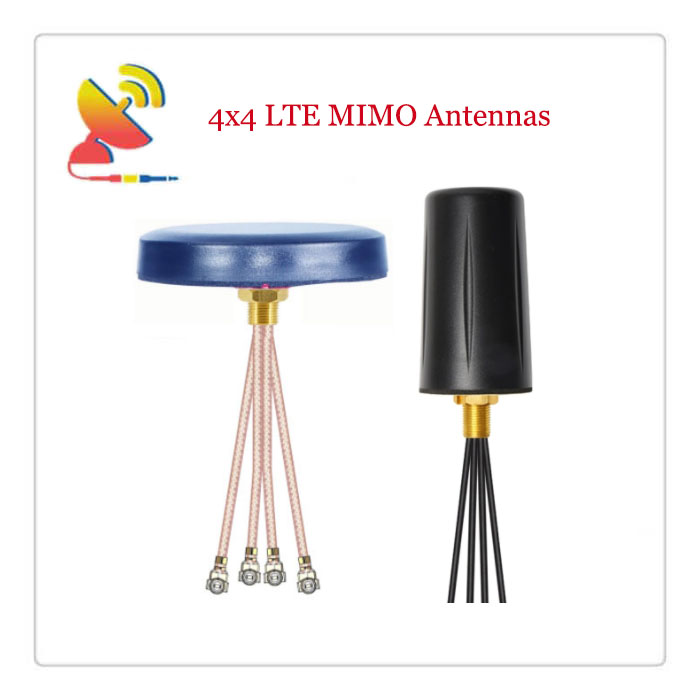 C&T RF Antennas Inc.- Types of Low-profile 4x4 LTE MIMO Antennas