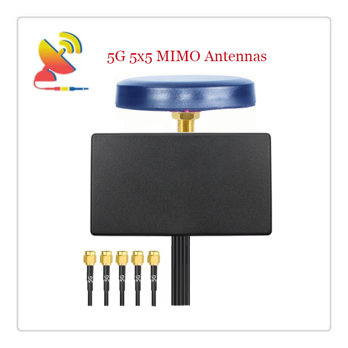 C&T RF Antennas Inc.- Types of Low-profile 5G/4G LTE 5x5 MIMO Antennas