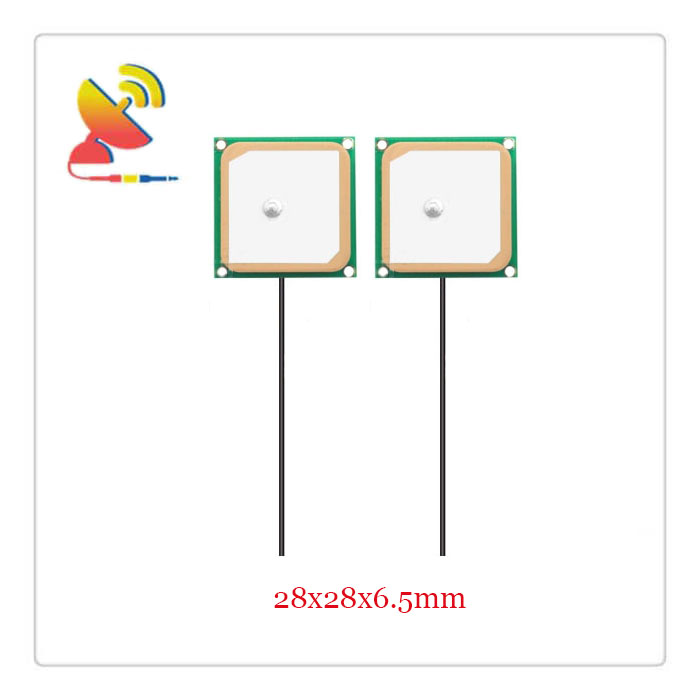 C&T RF Antennas Inc.- 28x28x6.5mm High-Gain Ceramic Active GPS Antennas Manufacturer