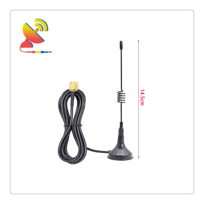 C&T RF Antennas Inc. - 30x145mm High-Performance SMA Magnetic Aerial 433 MHz Antennas Manufacturer