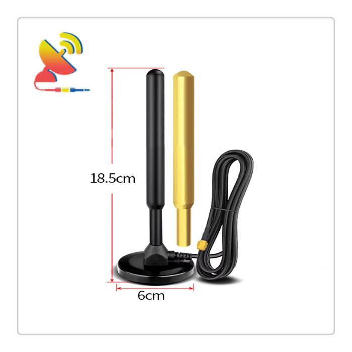 C&T RF Antennas Inc.- 60x185mm High-Performance 2.4 GHz WiFi Magnet Mount CB Antennas Manufacturer