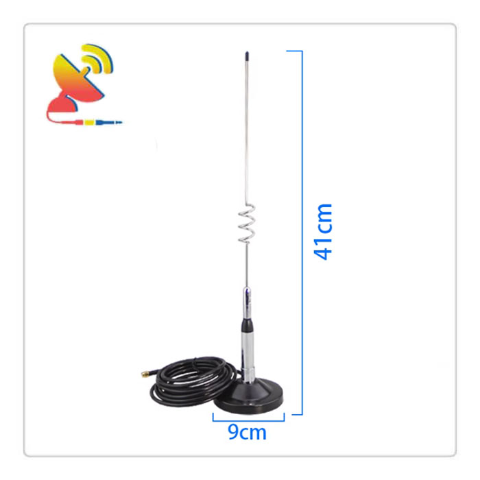 C&T RF Antennas Inc.- 90x410mm High-Gain 400-480 MHz UHF Strong & Large Magnetic Base CB Mount Antennas Manufacturer