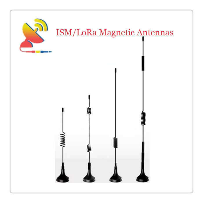 C&T RF Antennas Inc.- Types of High-Performance 850-960 MHz ISM/LoRa Magnetic Whip Antennas