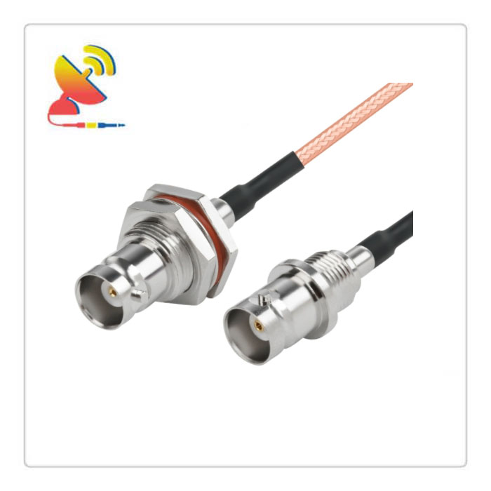 C&T RF Antennas Inc - BNC Female Bulkhead To BNC Female Connector RG316 Coax Cable