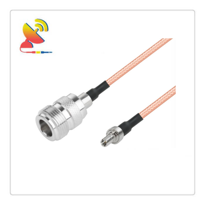 C&T RF Antennas Inc - N-type Female To CRC9 Male Connector RG316 Low-Loss Cable Assembly