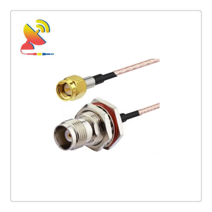 C&T RF Antennas Inc - SMA Male To TNC Female Connector RG316 Coax Cable Assembly