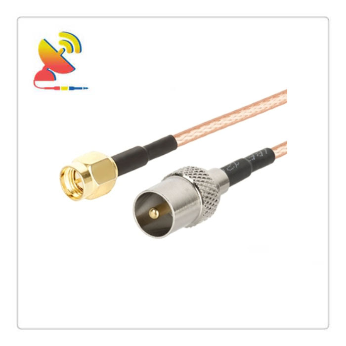 C&T RF Antennas Inc - SMA Male To TV Male Connector RG316 RF Coaxial Cable Extender