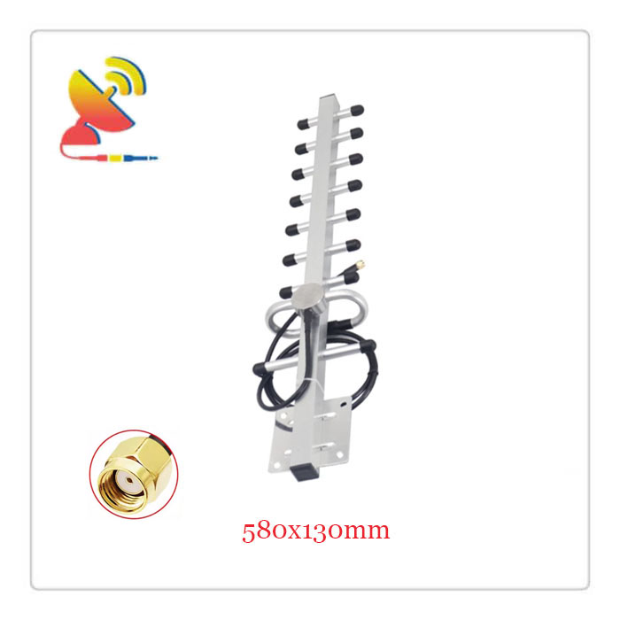 C&T RF Antennas Inc.- 580x130mm High-Performance 1.2 Ghz Wireless Transceiver Yagi Antennas Manufacturer