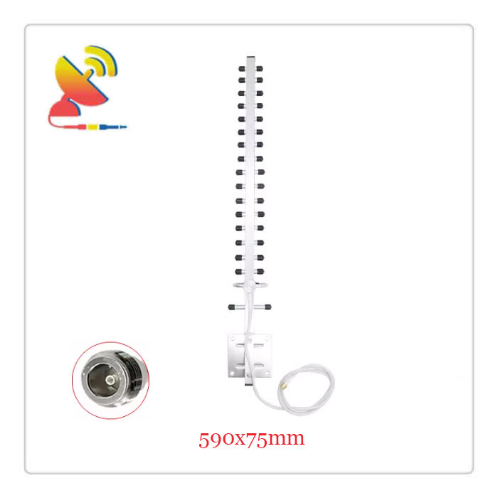 C&T RF Antennas Inc.- 590x75mm High-Gain 2.4GHz WiFi Yagi Uda Antennas Manufacturer