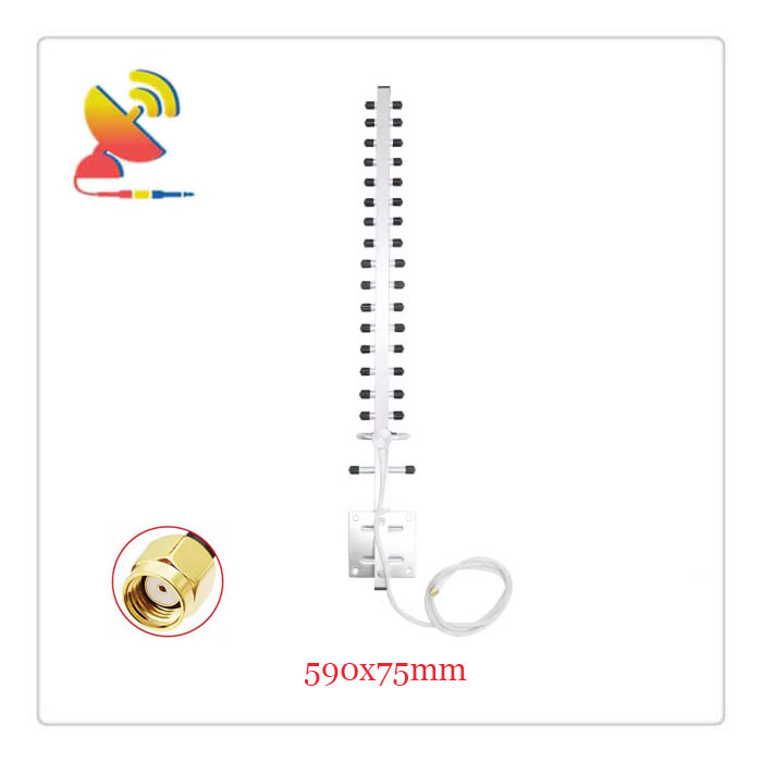 C&T RF Antennas Inc.- 590x75mm High-Performance 2.4GHz WiFi Yagi Directional Antennas Manufacturer