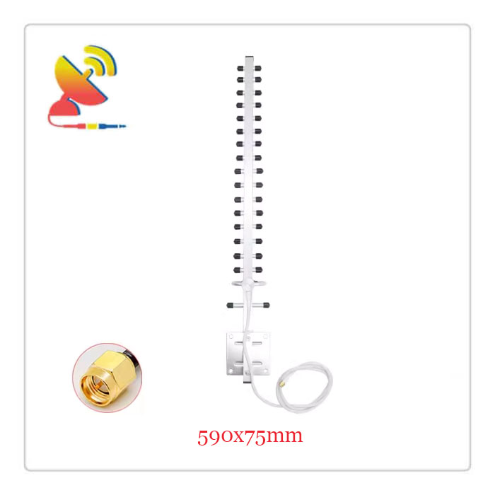 C&T RF Antennas Inc.- 590x75mm High-Performance & High-Gain WIFI 2.4GHz Yagi Antennas Manufacturer