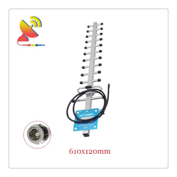 C&T RF Antennas Inc.- 610x120mm High-Performance 1.5 GHz Directional Yagi-Uda Antennas Manufacturer