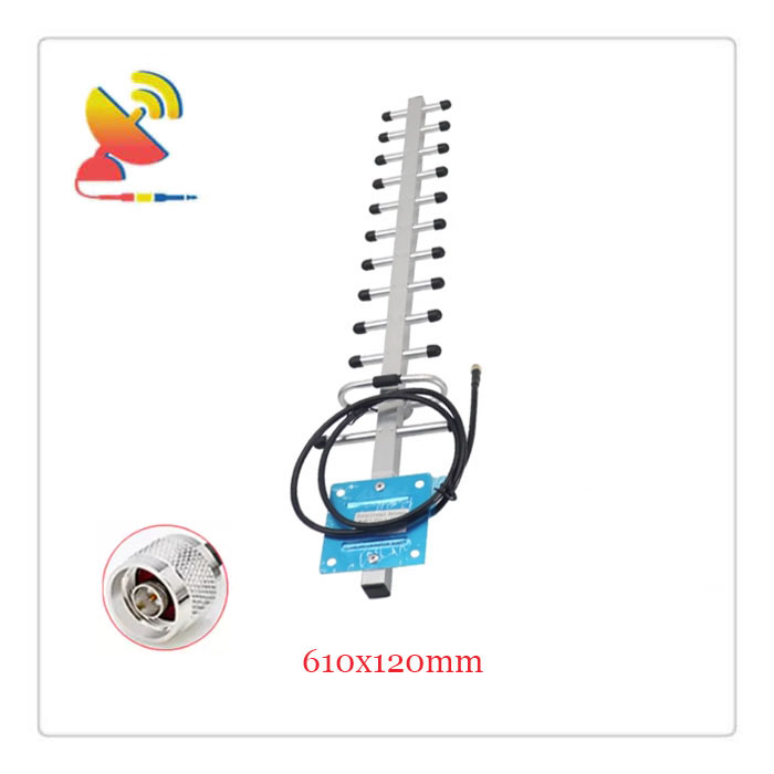 C&T RF Antennas Inc.- 610x120mm High-Performance 1.5 GHz Outdoor Directional Yagi Antennas Manufacturer