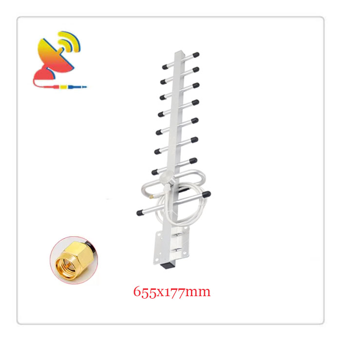 C&T RF Antennas Inc.- 655x177mm High-Performance 868 MHz Yagi ISM Antennas Manufacturer