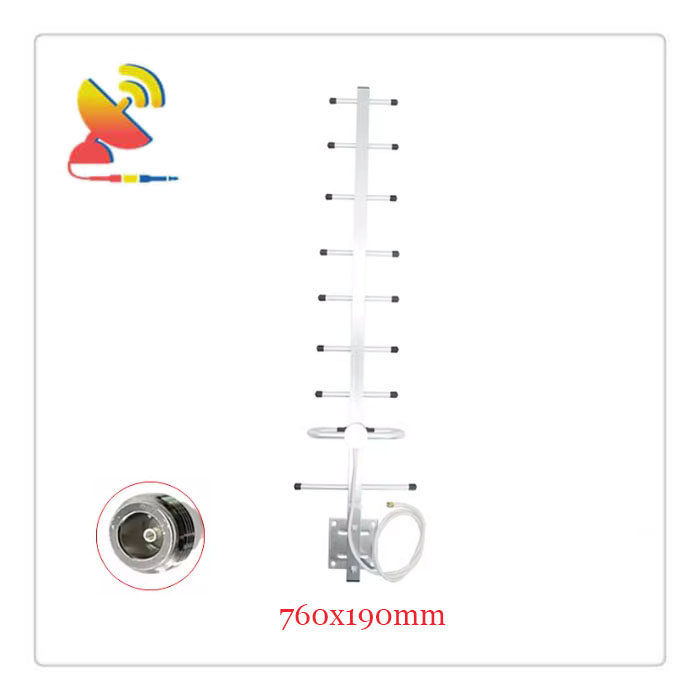 C&T RF Antennas Inc.- 760x190mm High-Performance 868 MHz ISM Band Yagi Antennas Manufacturer