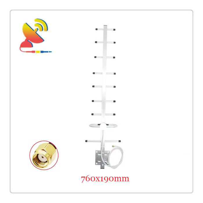 C&T RF Antennas Inc.- 760x190mm Long-Range 824-960 MHz Outdoor Yagi-Uda Antennas Manufacturer