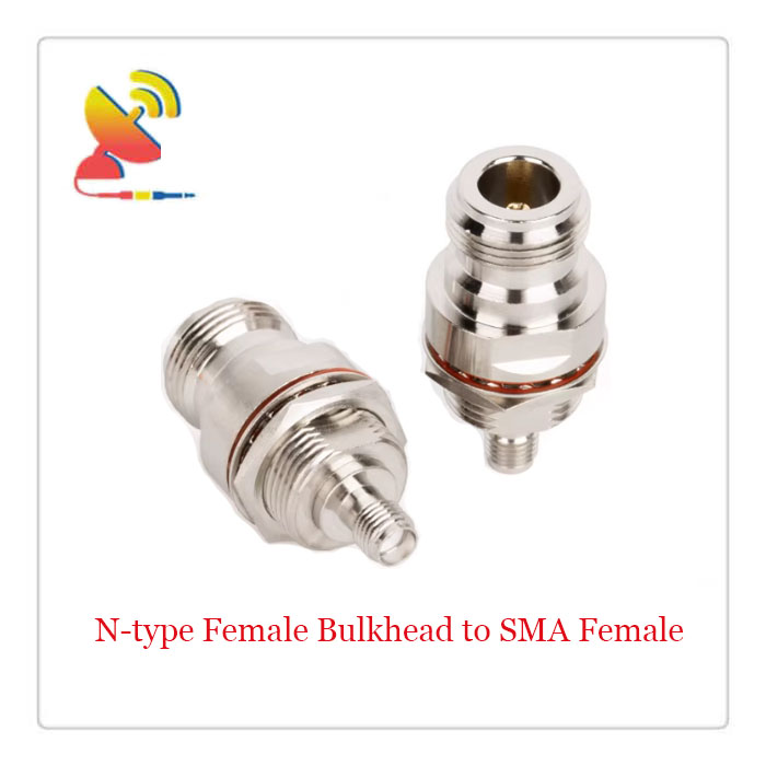 C&T RF Antennas Inc.- N-type Female Bulkhead to SMA Female Adapters Supplier