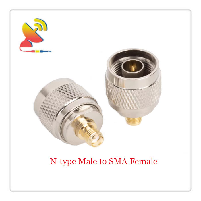 C&T RF Antennas Inc.- N-type Male to SMA Female Golden Color Adapters Supplier