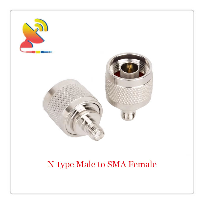C&T RF Antennas Inc.- N-type Male to SMA Female Silver Color Adapters Supplier