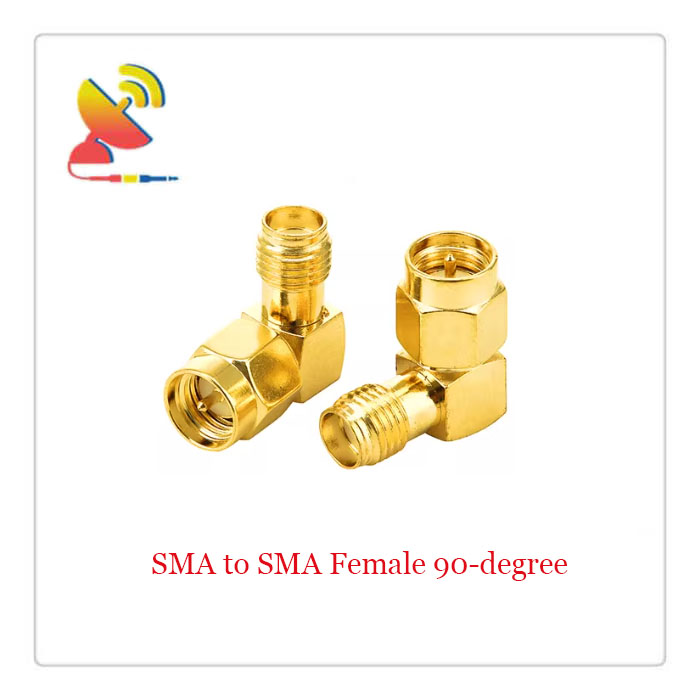 C&T RF Antennas Inc.- SMA Male to SMA Female 90-degree Adapters Supplier