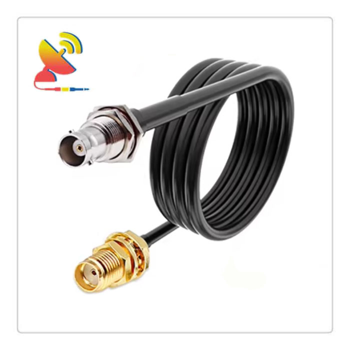 C&T RF Antennas Inc - BNC Female To SMA Female Connector RG58 Coaxial Cable Assembly