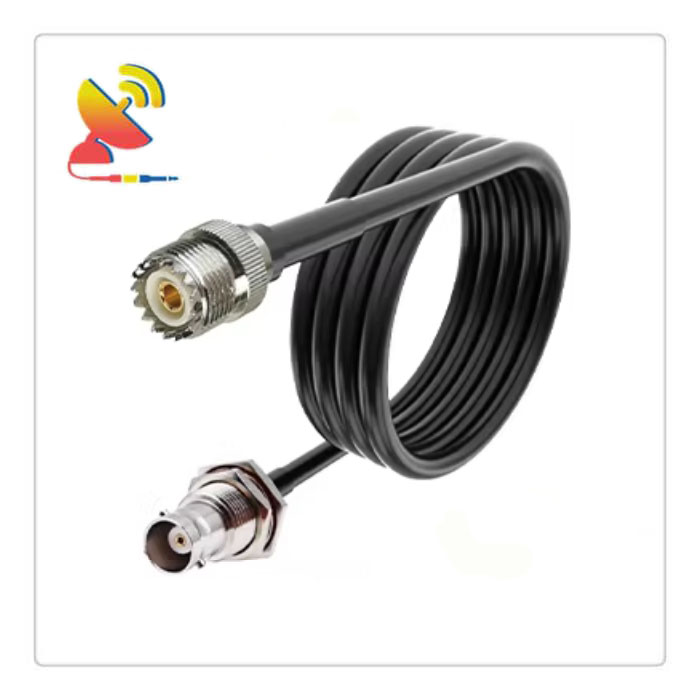 C&T RF Antennas Inc - M-type Female To BNC Female Connector RG58 Coaxial Cable Jumper