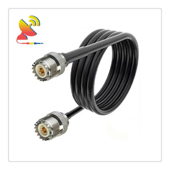 C&T RF Antennas Inc - M-type Female To Female Connector RG58 Low-loss Coaxial Cable Jumper