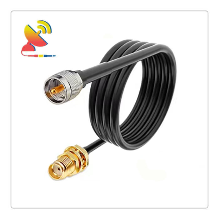 C&T RF Antennas Inc - M-type Male To SMA Female Connector RG58 Coaxial Cable Extension