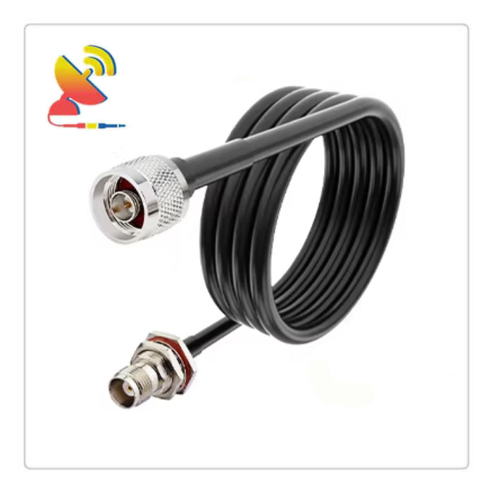 C&T RF Antennas Inc - N-type Male To TNC Female Connector RG58 Coax Cable Extension