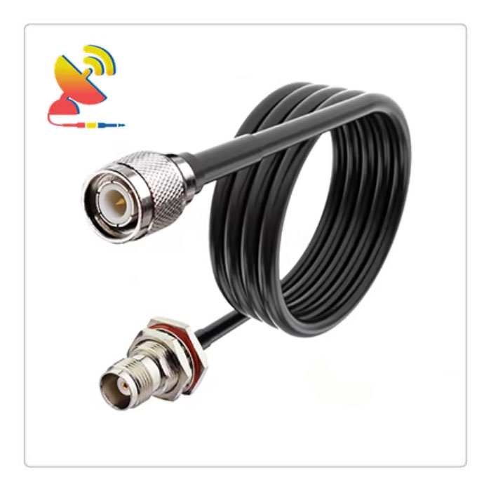 C&T RF Antennas Inc - TNC Male To Female Connector RG58 Coaxial Cable Jumper