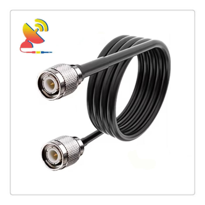 C&T RF Antennas Inc - TNC Male To Male Connector RG58 Coaxial Cable Assembly